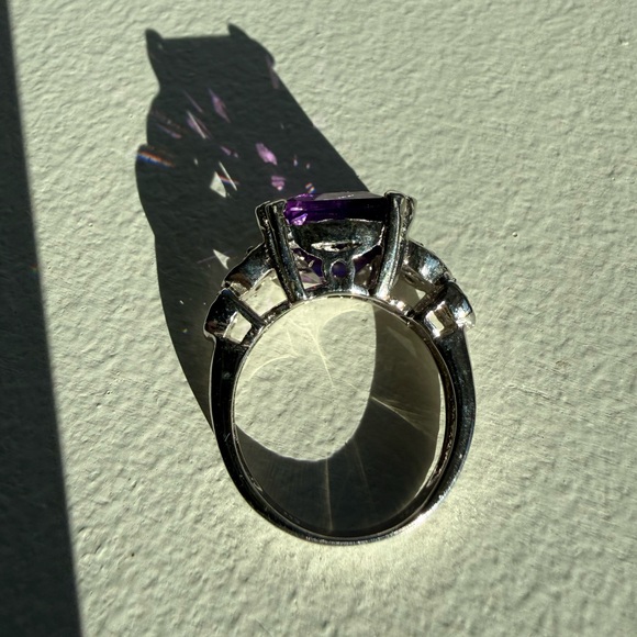 3/$100 Violet Amethyst Size 5.5 Ring - Picture 6 of 10